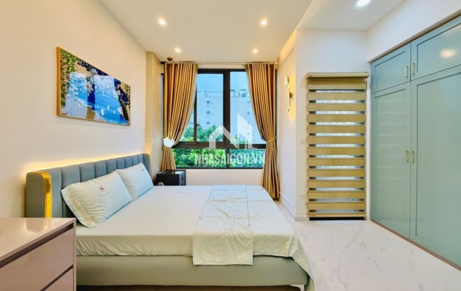 HẺM XE TẢI - GẦN SIÊU THỊ EMART - GẦN TRƯỜNG CHINH - GẦN NHÀ CÓ CÔNG VIÊN THOÁNG MÁT - KHU PHÂN LÔ - 77M2 - 4 TẦNG.